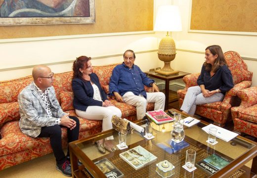 Inés Rey revisa coa Federación Provincial de Comercio as formas de colaboración para promover o pequeno comercio na cidade